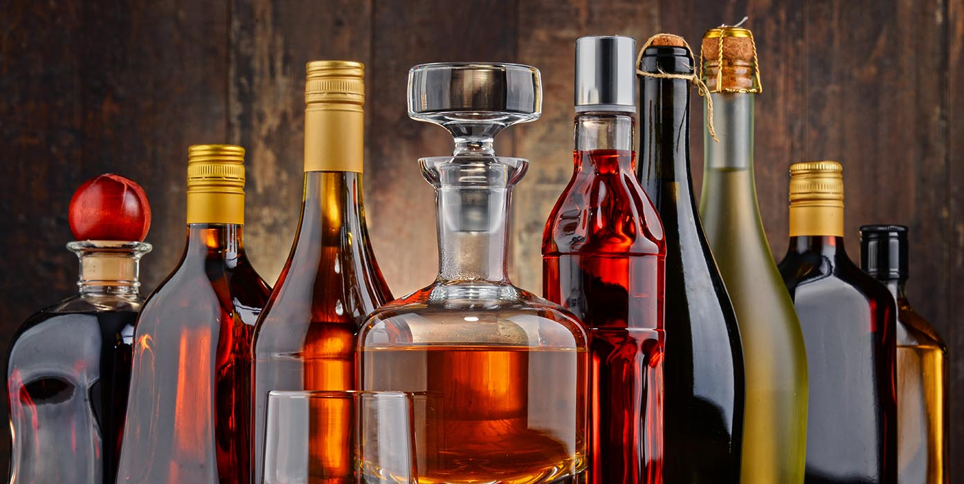 Glass and plastic bottles for beverages